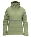 strafe outerwear fall/winter 23/24 collection womens sunnyside pullover in moss