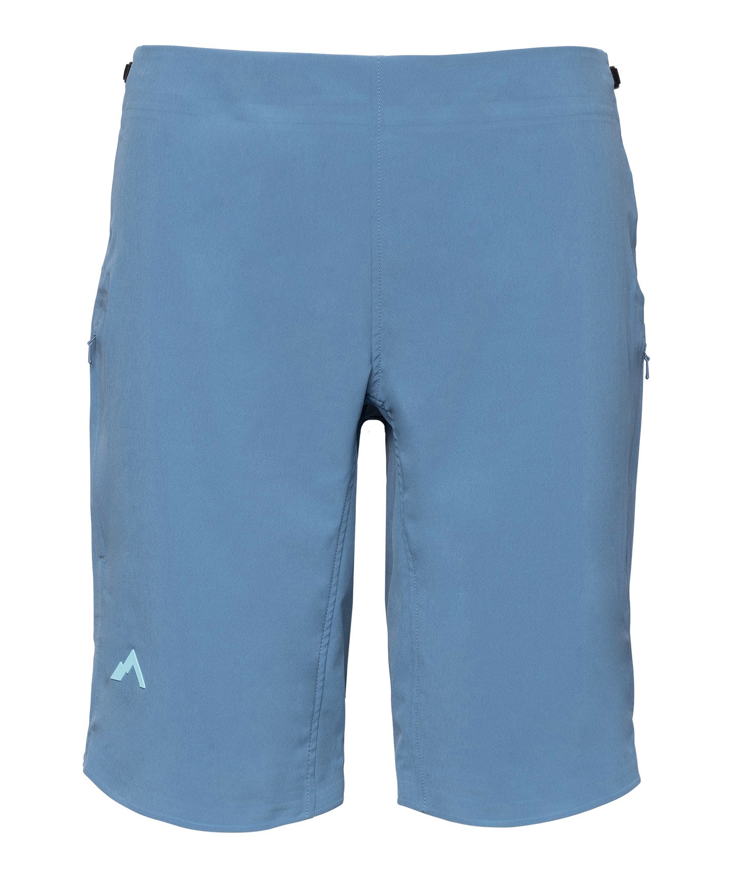 studio image of strafe outerwear summer 2023 ws ridgeline short in storm cloud blue
