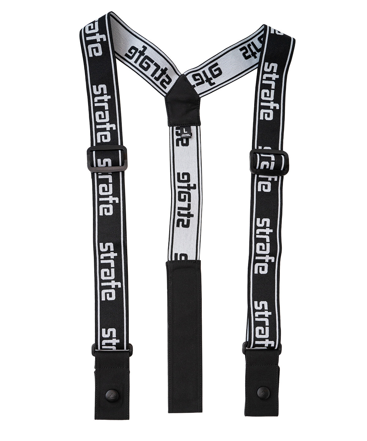 studio image of strafe suspenders
