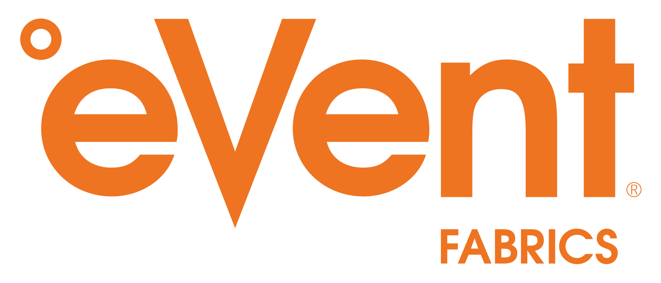 bright orange event fabrics logo