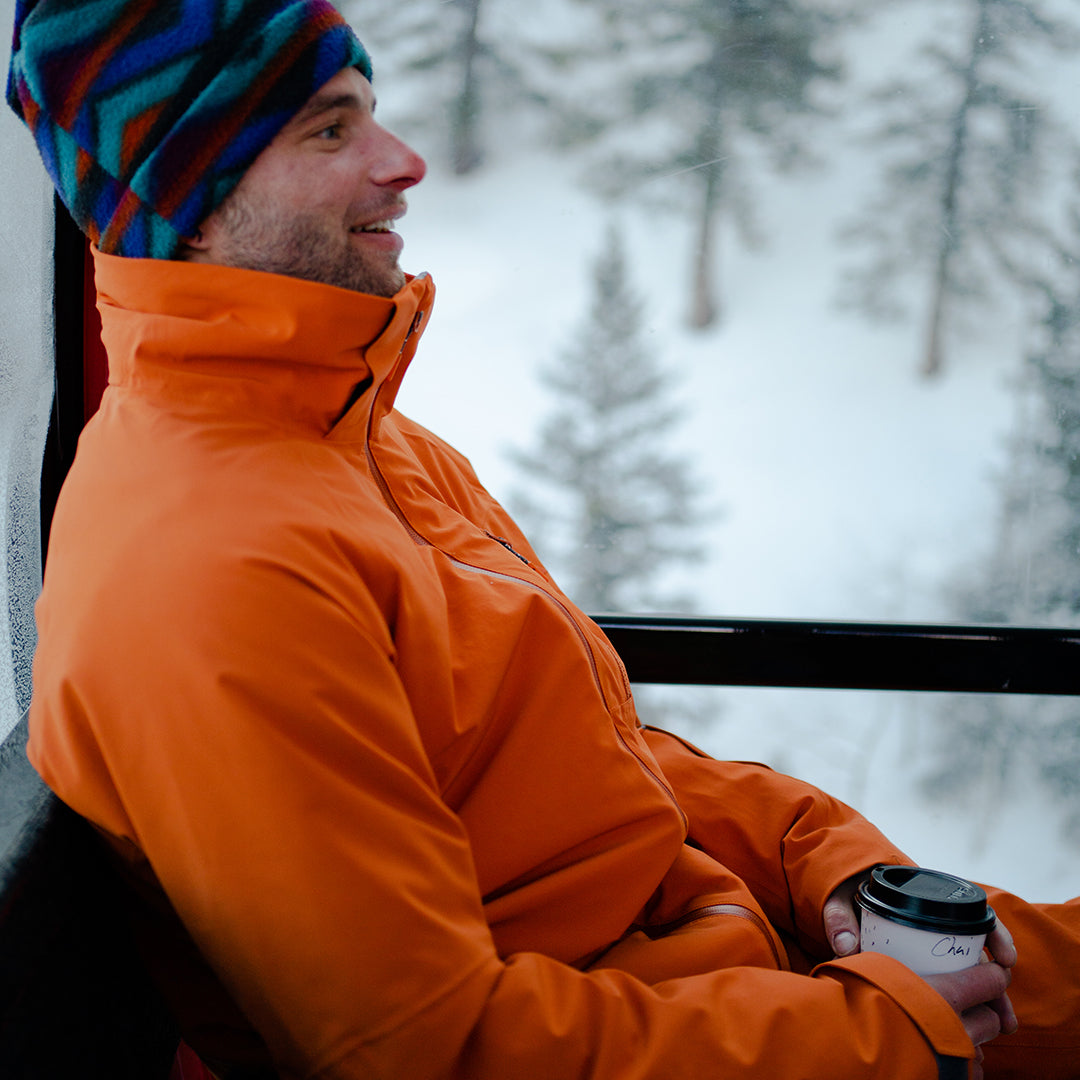 man in gondola