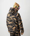 studio image of strafe outerwear 2023 hayden 2l insulated jacket in dune camo color