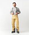 studio on-model image of strafe outerwear 2023 capitol 3l shell pant in dune color