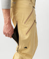 studio on-model image of strafe outerwear 2023 capitol 3l shell pant in dune color