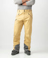 studio on-model image of strafe outerwear 2023 capitol 3l shell pant in dune color