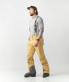 studio on-model image of strafe outerwear 2023 capitol 3l shell pant in dune color