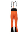 studio image of strafe outerwear 2023 cham 3l shell pant in tangerine color