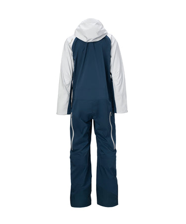 studio image of strafe outerwear 2023 ms sickbird 3l shell suit in deep navy color