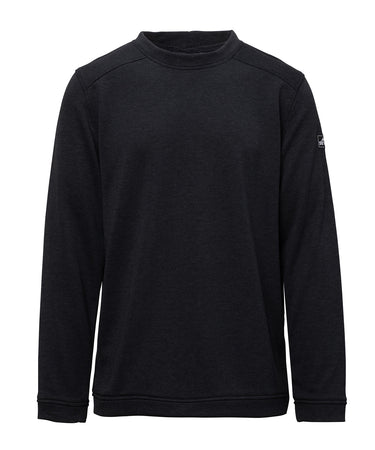 studio image of strafe outerwear 2023 ms tech crew in black color