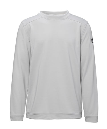 studio image of strafe outerwear 2023 ms tech crew in frost grey color