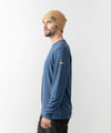 studio on-model image of strafe outerwear 2023 ms tech crew in deep navy color