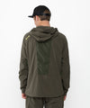 studio image of strafe outerwear 2023 recon pullover olive