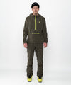 studio image of strafe outerwear 2023 recon pullover olive