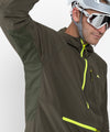 studio image of strafe outerwear 2023 recon pullover olive