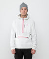 studio image of strafe outerwear 2023 recon pullover ice