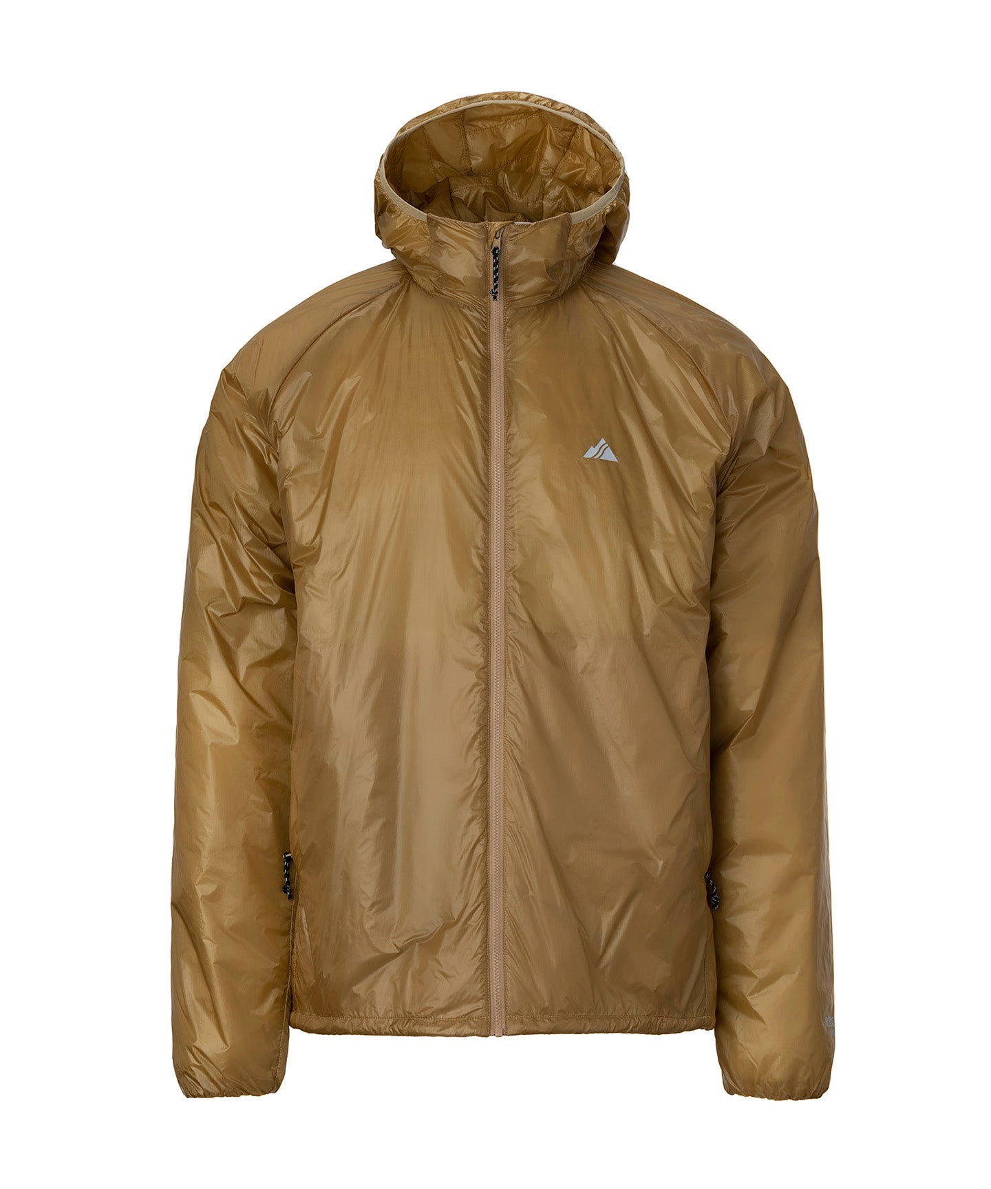 studio image of strafe outerwear 2023 ms ultralight aero insulator in dune color