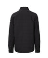 studio image of strafe outerwear 2023 ms alpha shirt jacket in black color