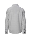 studio image of strafe outerwear 2023 ms alpha shirt jacket in frost grey color
