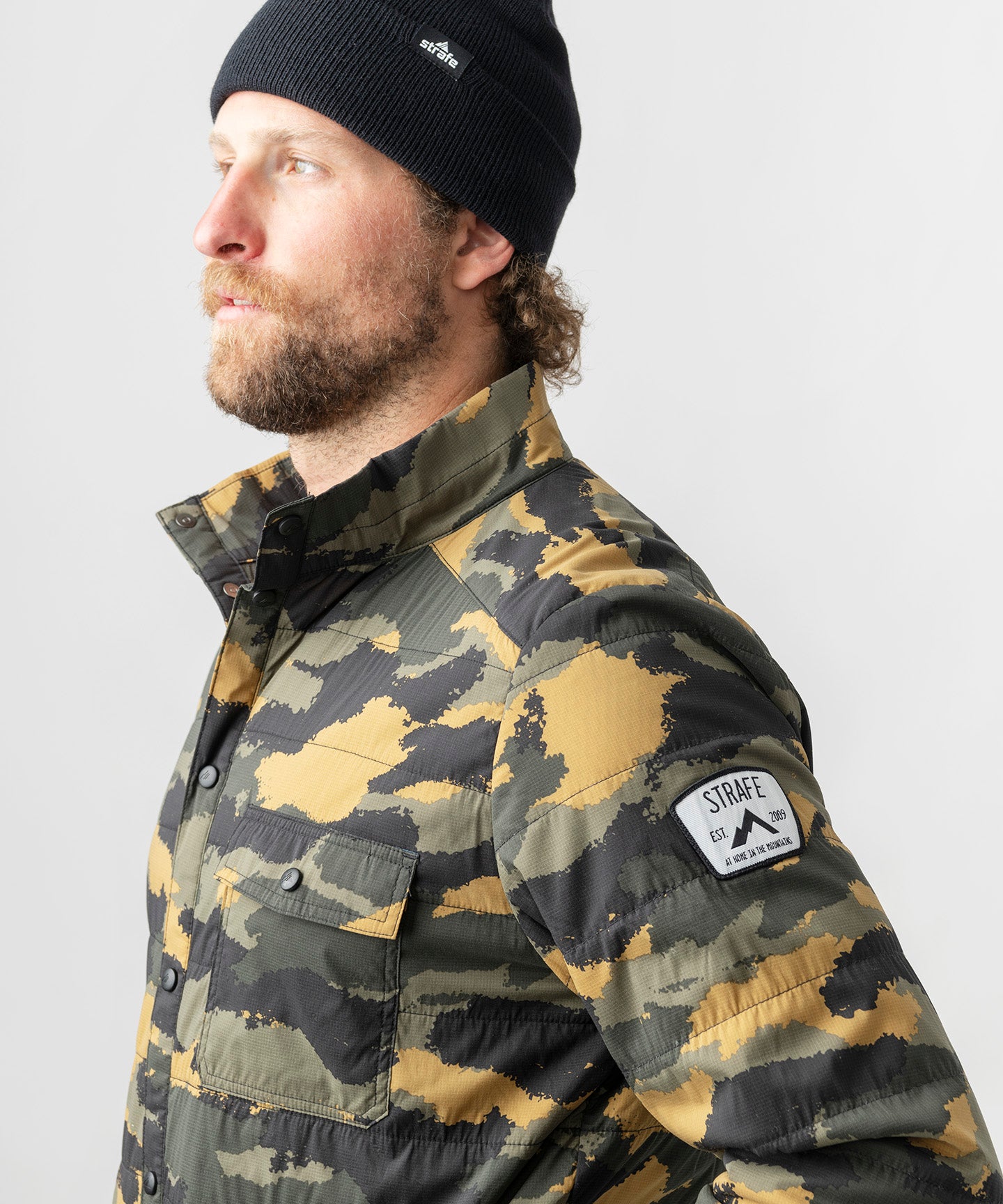 Alpha Shirt Jacket Mens Strafe Outerwear