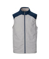 studio image of strafe outerwear 2023 ms alpha direct vest in frost grey color