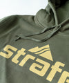 studio image of strafe brand hoodie