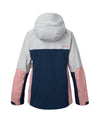 studio image of strafe outerwear 2023 meadow 3l shell jacket in blush color