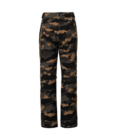studio image of strafe outerwear 2023 pika  2l insulated pant in dune camo color