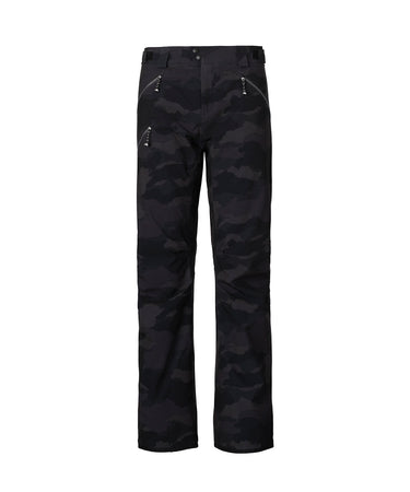 studio image of strafe outerwear 2023 pika  2l insulated pant in stealth camo color