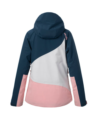 studio image of strafe outerwear 2023 lucky 2l insulated jacket in deep navy color