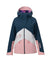 studio image of strafe outerwear 2023 lucky 2l insulated jacket in deep navy color