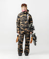 studio image of strafe outerwear 2023 lucky 2l insulated jacket in dune camo color