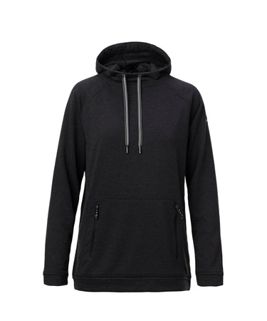 studio image of strafe outerwear 2023 ws tech hoodie in black color