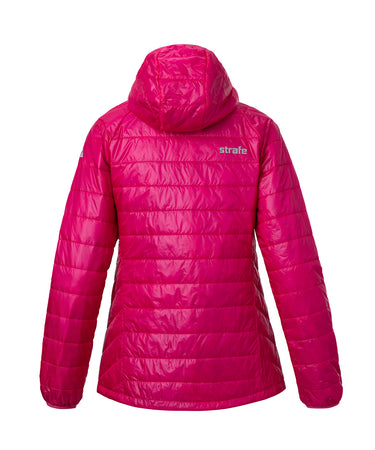 studio image of strafe outerwear 2023 ws aero insulator in fuchsia color